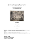 Gay Head Moraine Draft Management Plan 2025