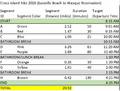 Segment breaks 2026