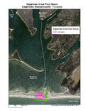 Edgartown Great Pond Beach hunting map