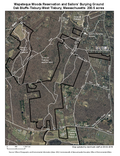 Wapatequa Woods Reservation - Sailors’ Burying Ground MVLB map