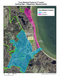 Cove Meadow Preserve hunting map