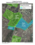 Three Ponds Reservation - Chappy Five Corners hunting map