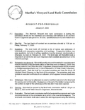 RFP Installation of road and trail head-Chappy 01-2023
